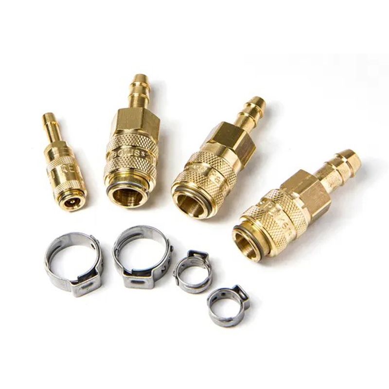 Power Purge Reservefittings. Alle ender og klemmer inkludert
