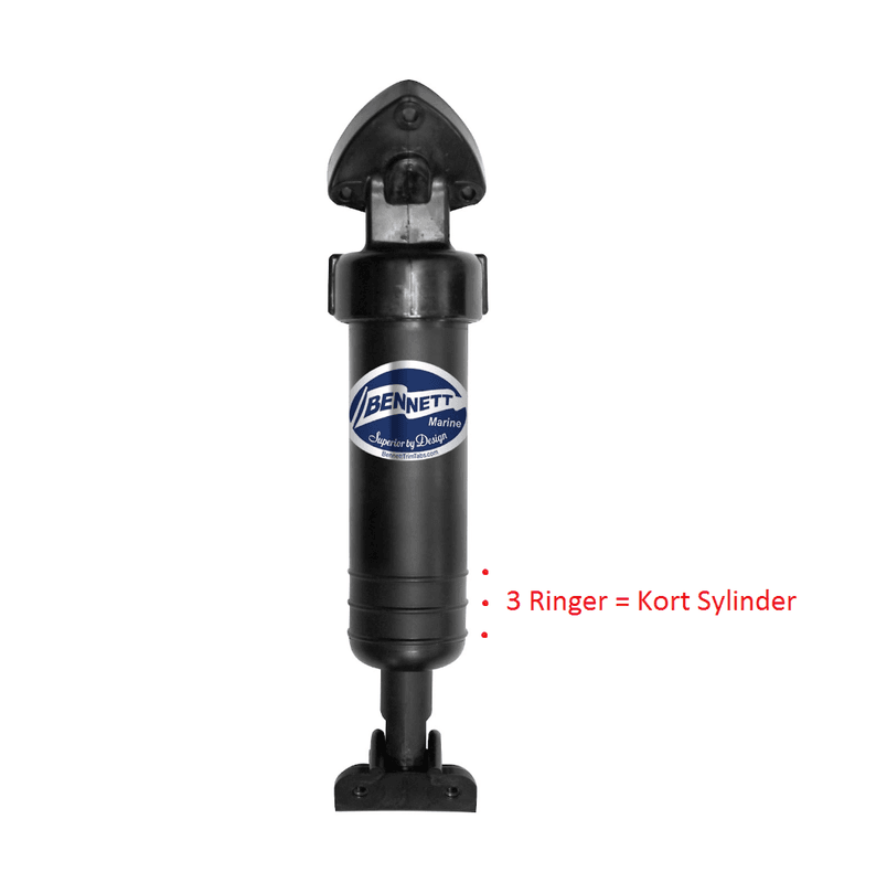 Sylinder Kort Type A1200S