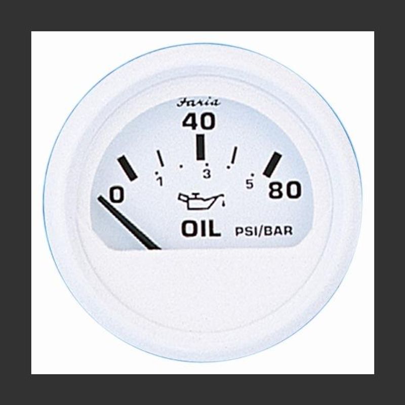 FARIA Oljetrykksm?ler 0-100PSI