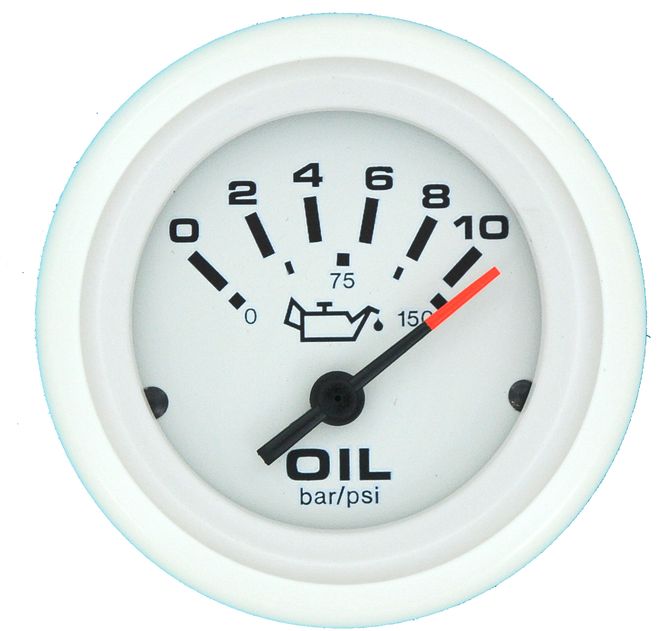 Hovedbilde Oljetrykkm?ler, 0-10BAR/0-150PSI, VDO, Veethree ...