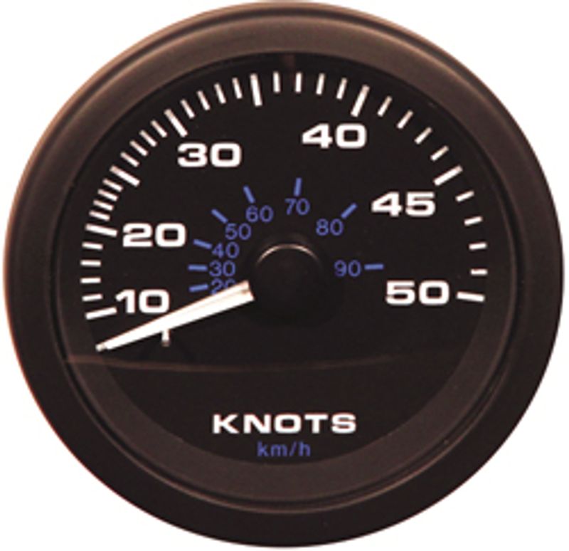 Speedometer kit, 0-50knop/0-90km/h, Veethree Premier Pro 3