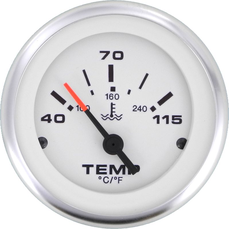 Vanntemperaturm?ler, 40-120C, VDO, Veethree Lido Pro 2