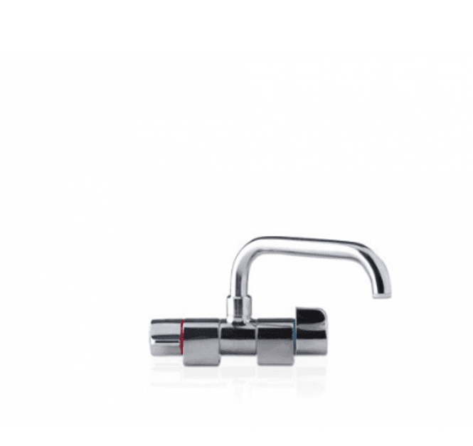 Hovedbilde Blandebatteri, forkrommet messing, keramisk tet. ...