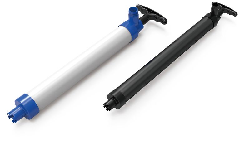 Seaflo manuell lensepumpe 110 cm. hvit.