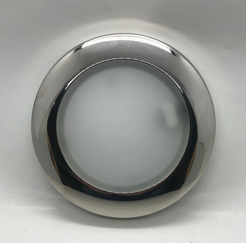 Cantaupi CHIP, 12-24 Volt, 10 Watt, rustfritt st?l, u/bryter