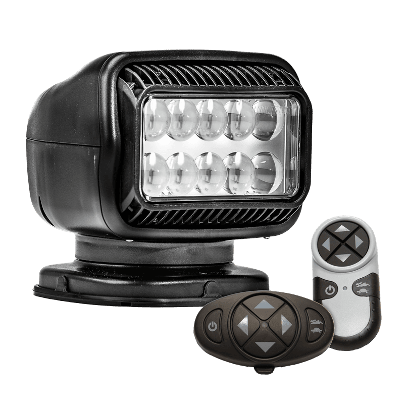 S?kelys Golight GT, 12V, LED m/dash+fjernkontroll - Svart