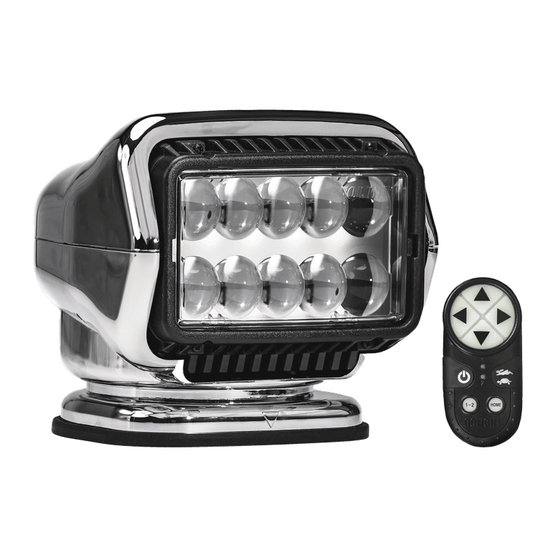 S?kelys Golight Stryker, 24V, LED med Fjernkontroll - Krom