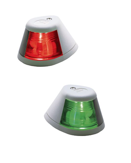 Hovedbilde Perko lanternesett r?d/gr?nn, hvit plast