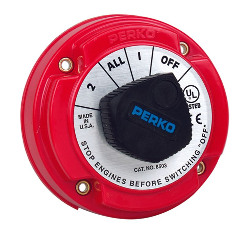 Batteribryter m/Diodebes. 8503