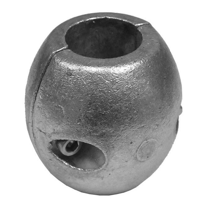 Hovedbilde Eggformet aksel anode, for 30 mm aksel, Alu