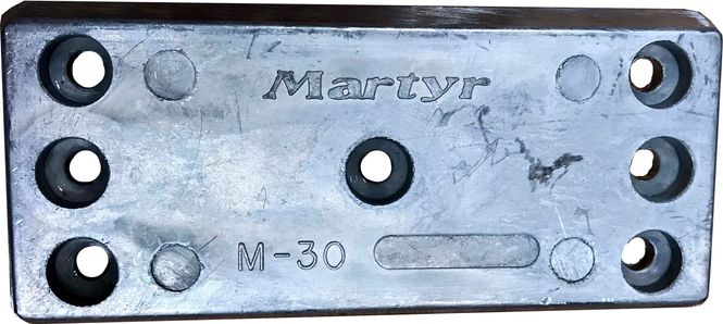 Hovedbilde Skrog anode, 0.86 kg, Zink, CMM30