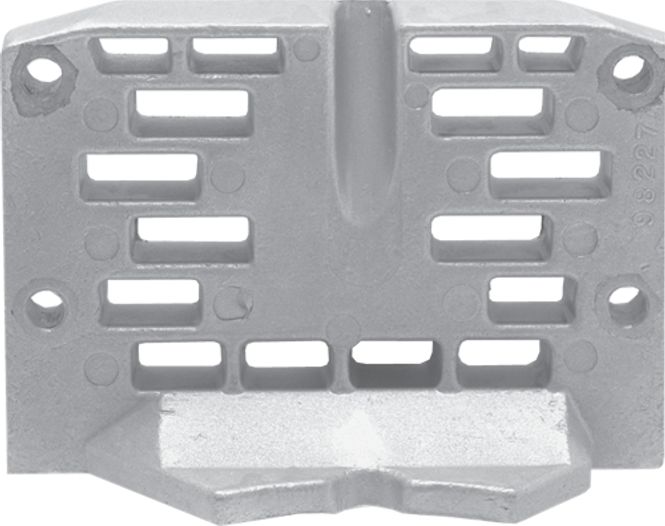 Hovedbilde OMC eksos anode, Zink 982277/982438, CM982277Z