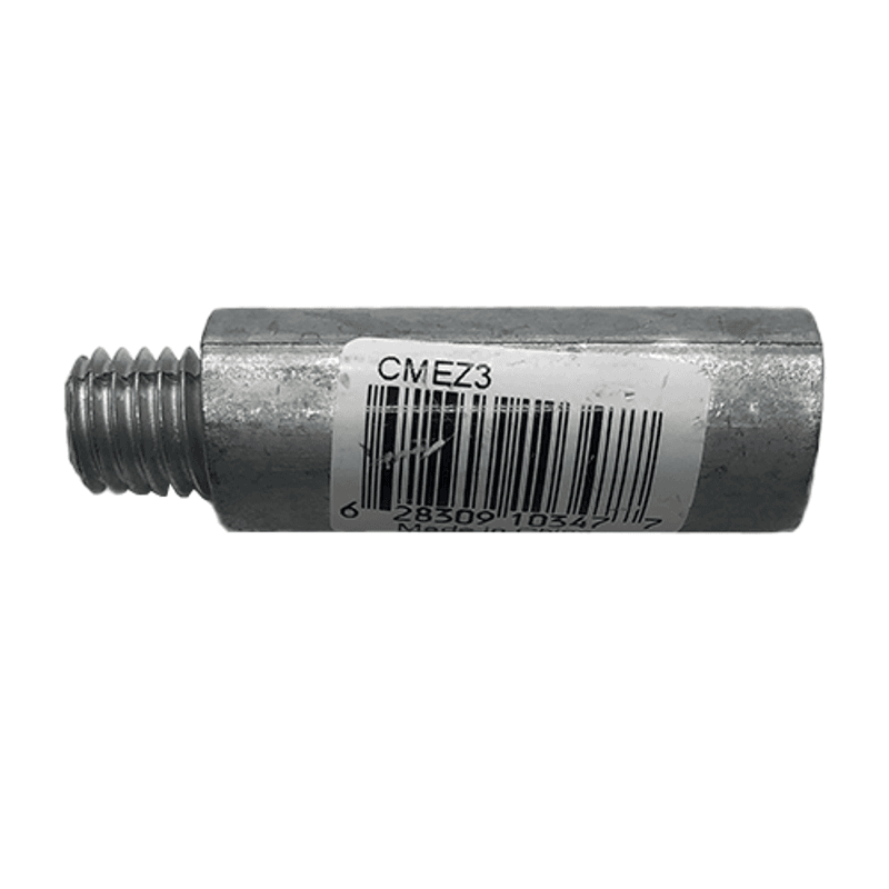 Motor anode, u/hode (L: 51 mm, D: 19 mm), Zink, CMEZ3