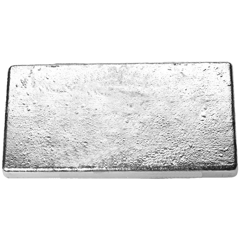 Plate anode, Yrkesbruk, 2 Kg, Zink, CMP631Z