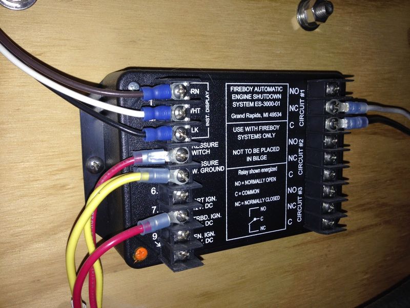 Fireboy Motorstopp/restart system 12V