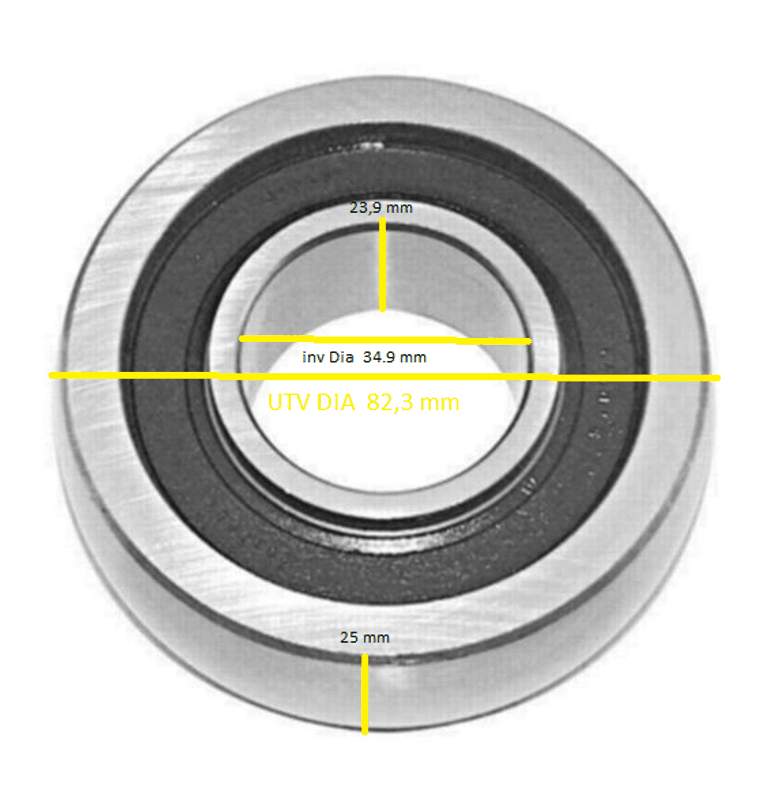 Gimbal Bearing (Mercruiser), 1964-1977 Erst: 30-36418