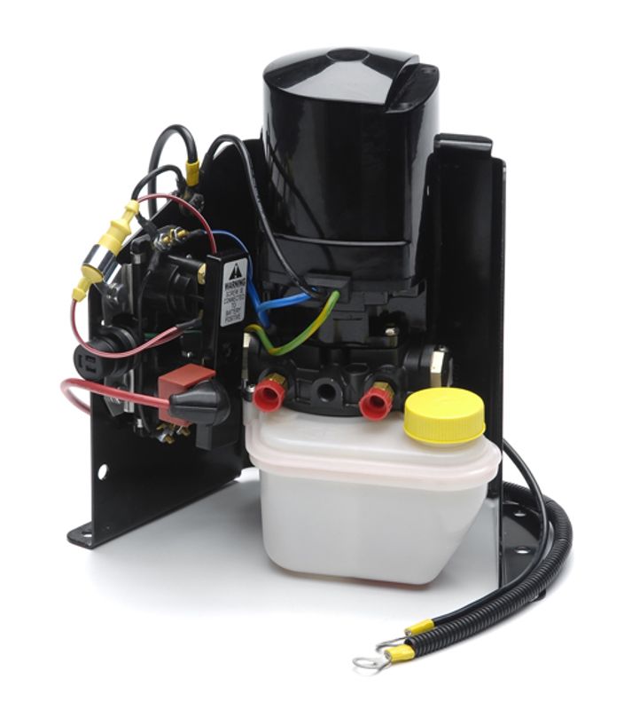 Hydraulisk Trim Pump. Assy, Met.Bracke. Mercr, Erst: 14336A9