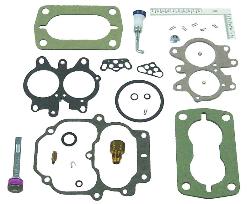 Forgasser pakningssett (Chrysler Inboard)