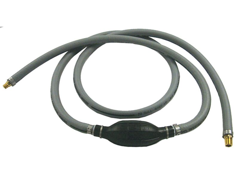 Bensinslange m/ blære, 2.4m, til Mercury, erst: 8M0044848